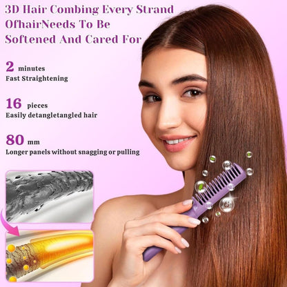 Cordless Mini Hair Straightening Comb