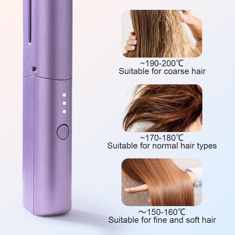 Cordless Mini Hair Straightening Comb