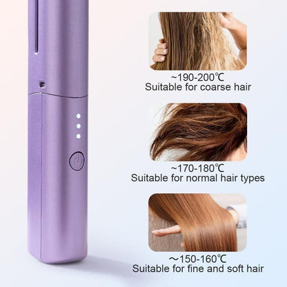 Cordless Mini Hair Straightening Comb