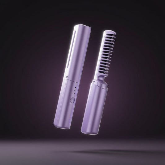 Cordless Mini Hair Straightening Comb